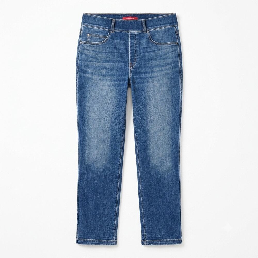 Spanx SPANXshape EveryWear Straight Leg Jeans High Rise Stretch Womens Large